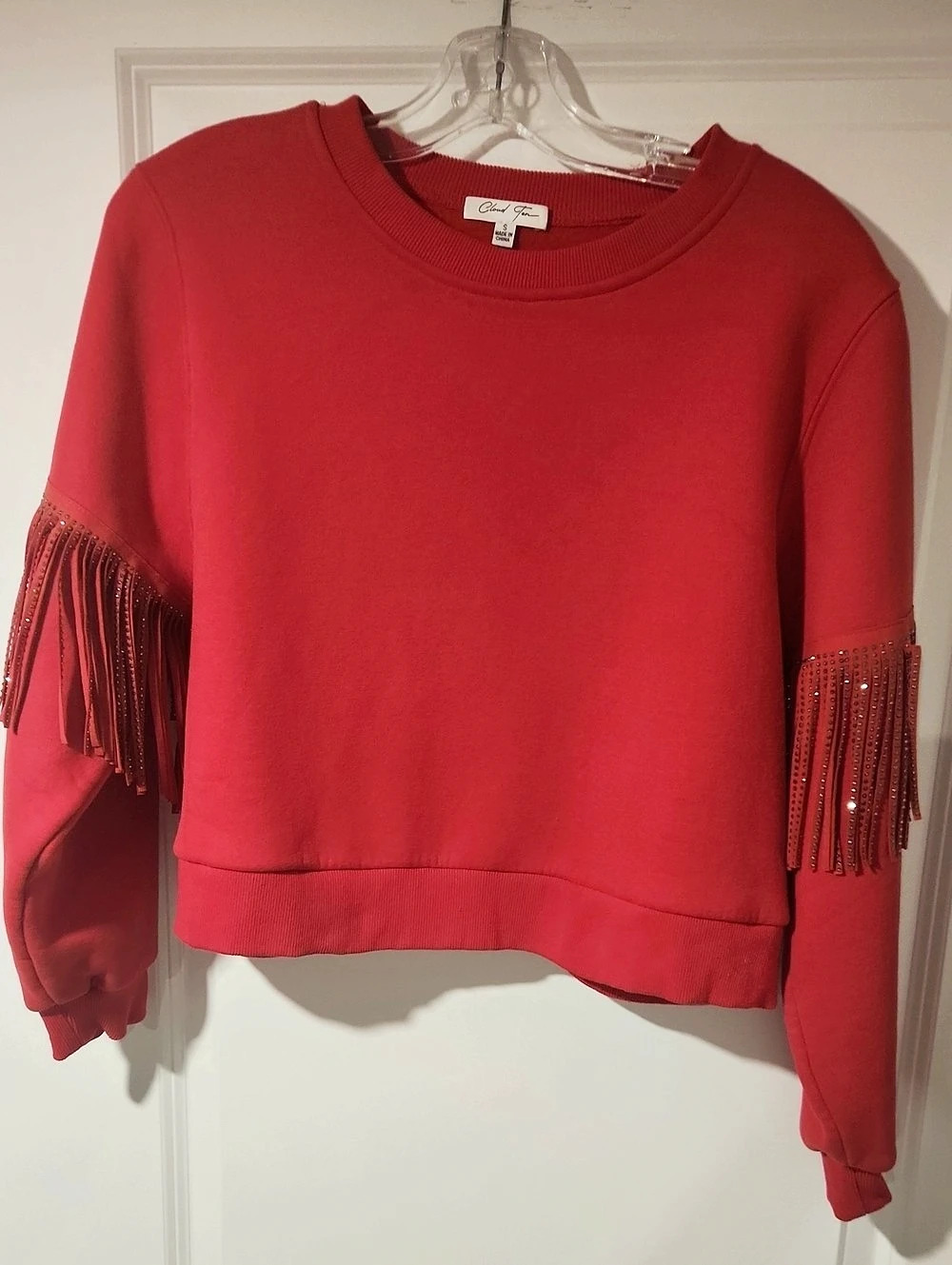 Xloud Ten Sweatshirts & Hoodies Red Size S